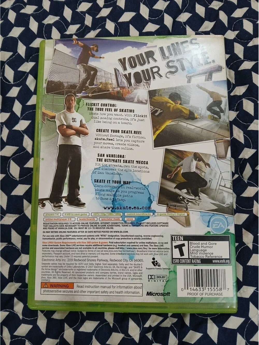 Skate (Microsoft Xbox 360, 2007)